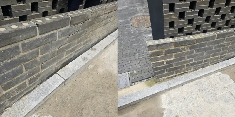 반복 담장 파손 CCTV 확인과 볼라드 설치 사례 현장 대표사진