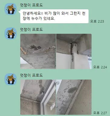 역삼동 건물 3곳 누수 외벽 방수와 보험금 지급 현장 대표사진